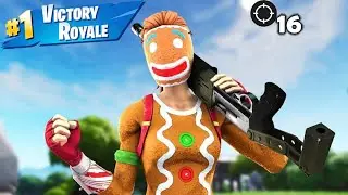 FORTNITE GINGER GUNNER GAMEPLAY | HOW TO WIN ARENA DUOS