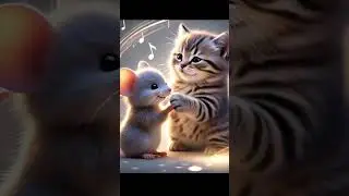 Cat Waltz Under Stars #DancingCatTale #TinyFriendship #MagicalMoves