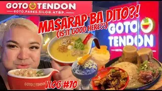 Настоящее филиппинское гастрономическое пиршество в GOTO TENDON! Гото, парес, ниевес и многое дру...