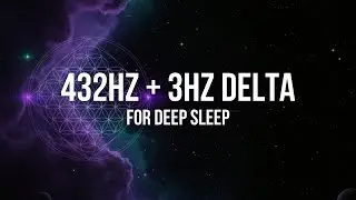 Fall Asleep Instantly | 8 Hours Delta Wave Binaural Beats 432Hz Music for Deep Sleep