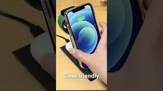 Link in comment section | 3 in 1 Wireless Charging Station Compatible for Apple Products