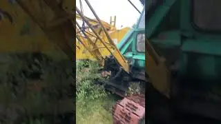 Old priestman dragline