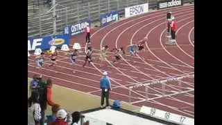 Ostrava World Youth Campionship - 110m Hurdles (91.4cm) Final