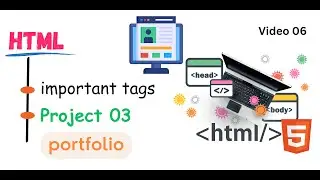 Build portfolio using html | html tags | portfolio #html #portfolio