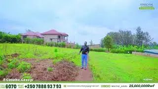 🚨GASOGI: Gifite 400m2 | #IKIBANZA Cyiza KIGURISHWA | Niba Ushaka Kubaka Biroroshye cyane | 