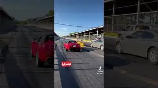 Pontiac solstice vs v6 charger #race #track #viral #racing #shorts