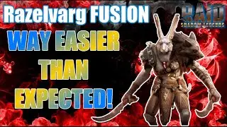 Razelvarg Fusion| WAY EASIER THAN EXPECTED! Raid: Shadow Legends