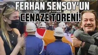 Ferhan Şensoy'un cenaze töreni! Kızları Müjgan ve Derya Şensoy gözyaşlarına boğuldu!