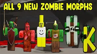 UPDATE - How To Find ALL 9 NEW ZOMBIE MORPHS in Find The Zombie Morphs