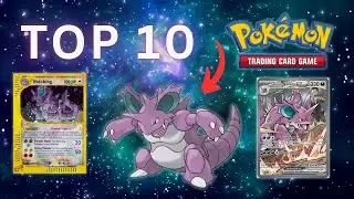 Top 10 EXPENSIVE Nidoking Pokemon Cards! #top10 #pokemon #nidoking #pokemoncards