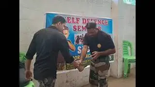 Women self-defense class in Shaolin Temple Cultural Centre Kerala