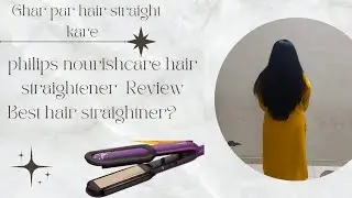philips nourishcare hair straightener  budget hair straightner. #hai