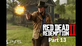 Part 13 Biggest Bank Robbery in Saint Denis | Dutch&rsquo;s Grand Plan |Red Dead Redemption 2 PS5 Gameplay