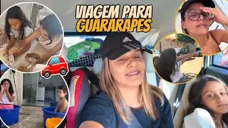 CHEGAMOS em GUARARAPES: VIAGEM de CARRO e planejando ANIVERS&Aacute;RIO da LARINHA