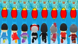 Tag with Ryan - Titan Universe vs Combo Panda universe vs Kaji family - Run Gameplay