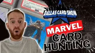 Hunting for Marvel Cards at the Dallas Card Show - Part 1 - September 2022 | Marvel Cards Baby