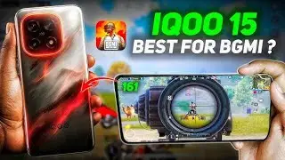 iQOO 15 PUBG & BGMI Gaming Test 144 FPS // iQOO 15 Leaks – Snapdragon 8 Elite 5🔥