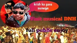 Vinit musical DNH ll 💯at motipalsan & savarpada full public enjoy💃😊😊#🎹🎹 rimix dil na diya🔥⚡⚡🔥
