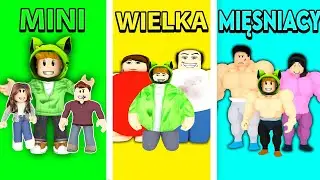 MINI RODZINA VS WIELKA VS MIĘŚNIAK&Oacute;W ADOPTOWAŁY MNIE na Brookhaven RP
