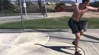 Simon Pettersson throwing in camp USA 2015 / 1