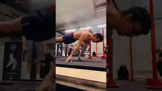 Calisthenics athlete R&eacute;mi Laget has got the power!😤 #planche #short #shorts #calisthenicsathlete
