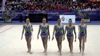 Club Ritmo- SENIOR -MAZAS AROS  -VALLADOLID - 2015 Campeonas de España