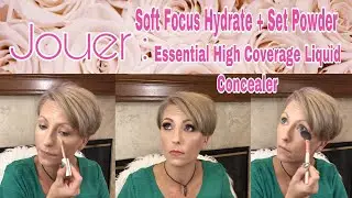 Jouer : Soft Focus Hydrate + Set Powder | Essential High Coverage Liquid Concealer