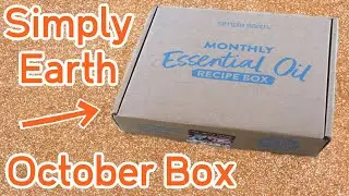 Simply Earth - October 2022 Essential Oil Unboxing + Promo Code!