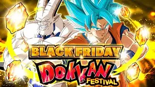LR BLUES + OMEGA RETURN!!! 2025 BLACK FRIDAY DOKKANFEST BANNER SUMMONS!! (DBZ: Dokkan Battle)