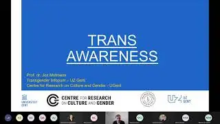 Middaglezing Joz Motmans - Transawareness: All genders welcome?