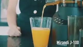Шнековая соковыжималка для любых овощей и фруктов MIRANDI J 100