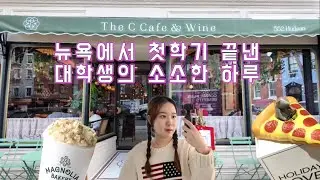 [Vlog] 드디어 뉴욕에서의 첫학기 끝! 뉴욕 대학생 새댁의 소소한 하루