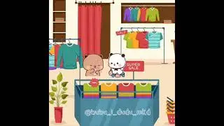 It's time for shopping...🥰😘❤️#bubuanddudu #bubu #dudu #shopping #love #cute #viral  #like #share