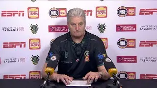 Scott Roth press conference vs Illawarra Hawks - Round 18, NBL26