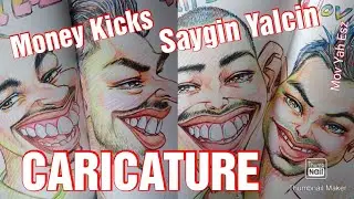 Saygin Yalcin  ,   Money kicks   Caricature   ( Pens  ) #SayginYalcin #MoneyKicks