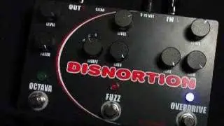 Pigtronix Disnortion Fuzz Octave Overdrive Pedal