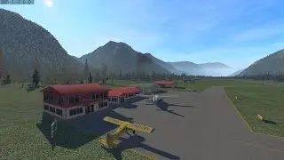 X-PLANE 11 with xEnviro - DHC-2 BEAVER Bush Flying in Canada