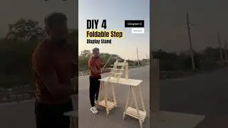 Introducing Foldable Step Display Stand: contact 7986547071 #craftfair #ok #rennover #diy #diycrafts