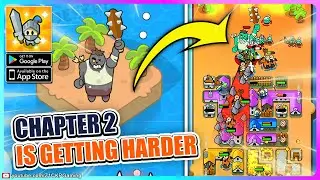 FORTRESS MERGE CHAPTER 2 - Boss Almost Destroys My Buildings - Fortress Merge Tips & Tricks - Z1CKP