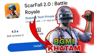 BGMI Player Tries Scarfall 2.0 For the First Time😱