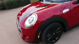 2017 Mini Cooper S Convertible, 21k miles, 6 speed, power top, bently leather seats.