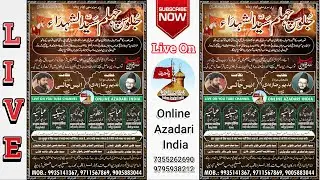 Juloos E Chehlum Sayedush Shohada 18 Safar 47/13 Aug25 | Anjuman Zainul Eba Qadeem Regd Bhadarsa FZD