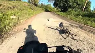 Jalan menuju RSUD Bobong, Keliling Bobong Kab Pulau Taliabu Part 3 