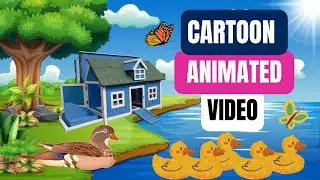 How To Make FACELESS KIDS ANIMATION EDUCATIONAL Channel Videos In 20 MINUTES Using Canva
