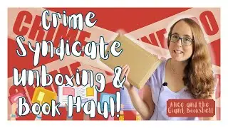 More Book Mail! Mr B's Crime Syndicate Subscription Book Unboxing, Plus Mini Sci-Fi/ Fantasy Haul!