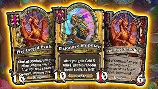 This Dragon + Pirate Strategy is Super Fun! | Hearthstone Battlegrounds