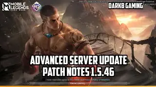 Advanced Server Update Patch Notes 1.5.46 | New Hero Paquito and more! | Mobile Legends | MLBB