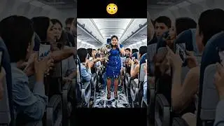 Larki ka police bandar se flight me lafra, Pher aya tiger. #funny #aimonkey #viral #monkey