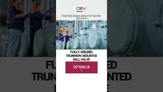 20 '' 600LB fully welded fixed ball valve - OVK