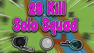 My Experiences Getting High Kill Games... | 28 Kill Solo Squad surviv.io